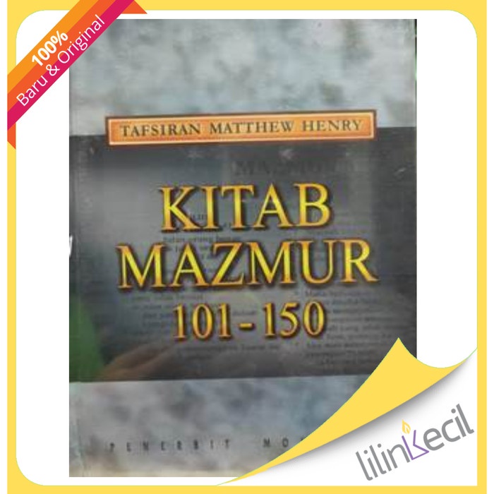 

Kitab Injil Mazmur 101-150 (Matthew Henry)