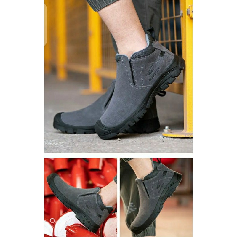 Sale SEPATU SAFETY BOOT ABU HITAM JB IMPORT