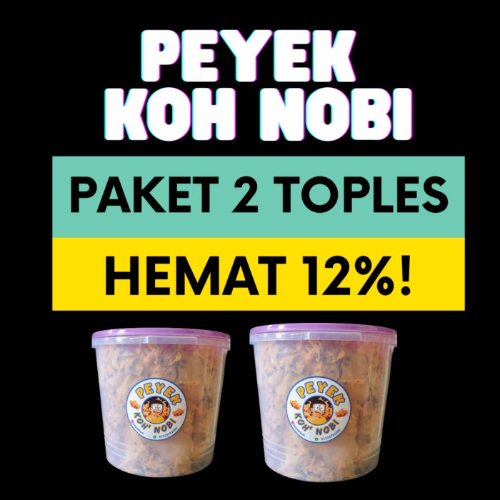 

PEYEK KACANG TANAH 2 TOPLES