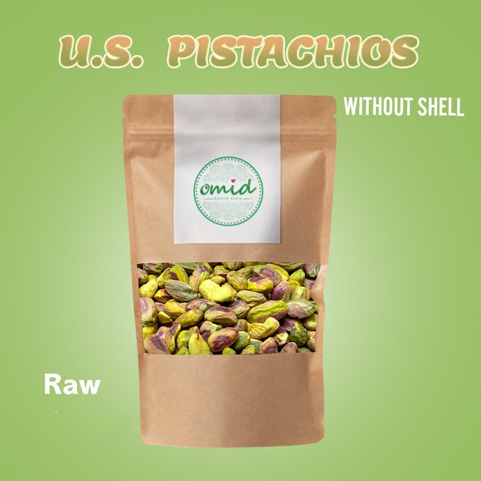 

Raw Pistachio Green Nuts (USA) / Kacang Pistachio Mentah Hijau - 1kg