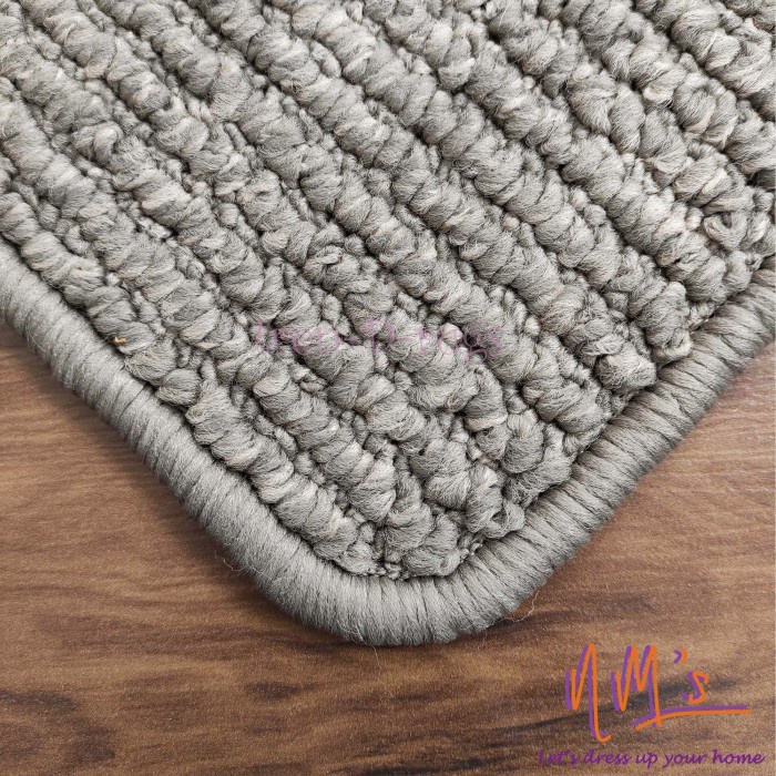 Tren-D-Rugs Karpet Keset Salur Polos Dapur Panjang Anti Slip 50X150