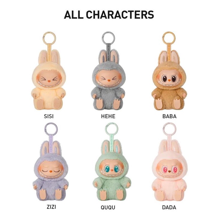 

Terlaris Boneka Labubu V2 Premium Quality Trendy Bag Charm Key Chain 2024 - Dolls, Toys SALE