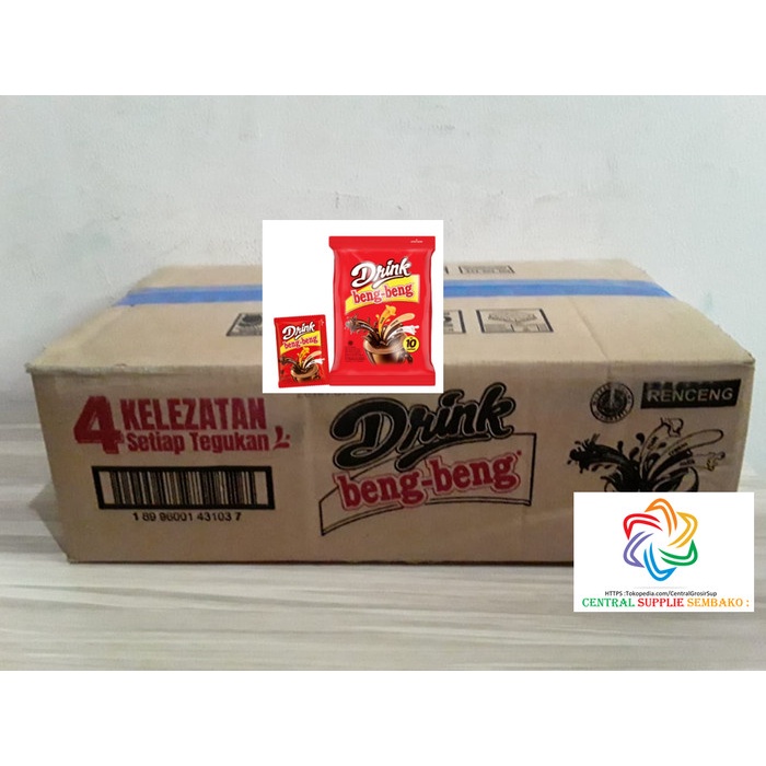 

Torabika Beng- Beng Drink Chocolate sachet [30gr /80 pcs /1 karton ]