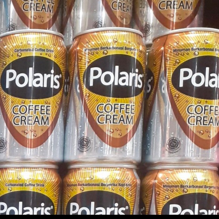 

POLARIS COFFE CREAM / POLARIS SARAAPARILA KALENG 330ml ( 1 Dus/24 pcs)