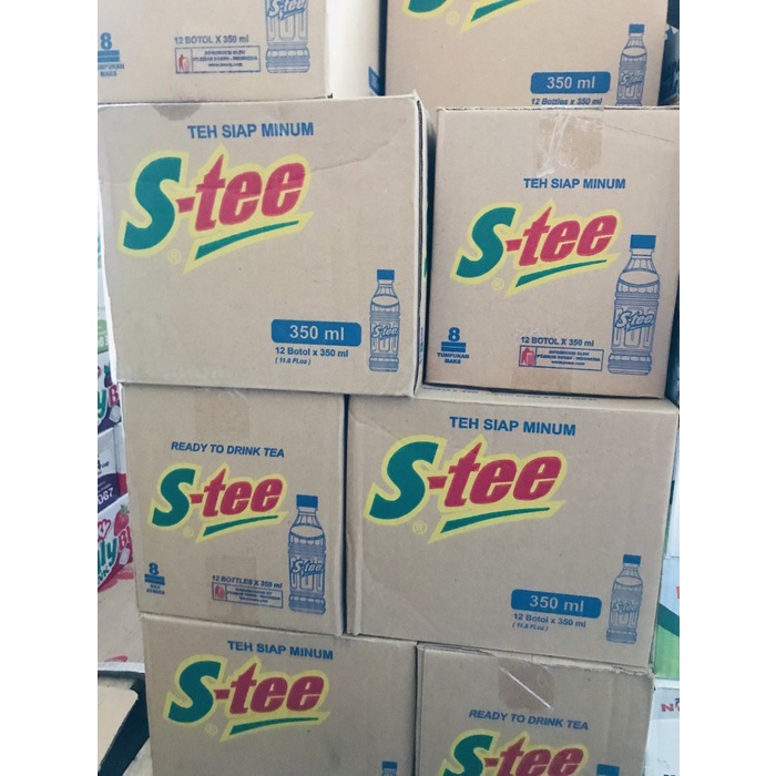

s tee botol 350 ml dus isi 12 botol