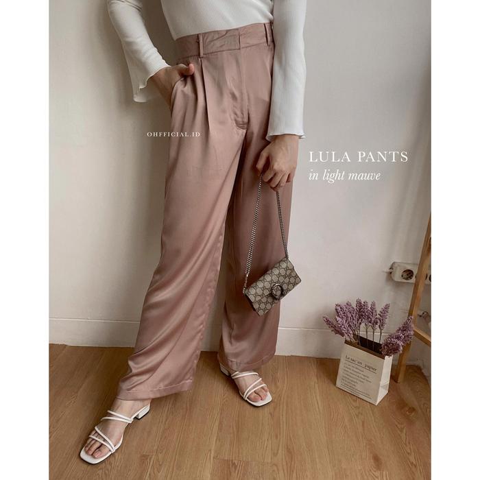 Lula Pants - Celana Kulot Satin Promo