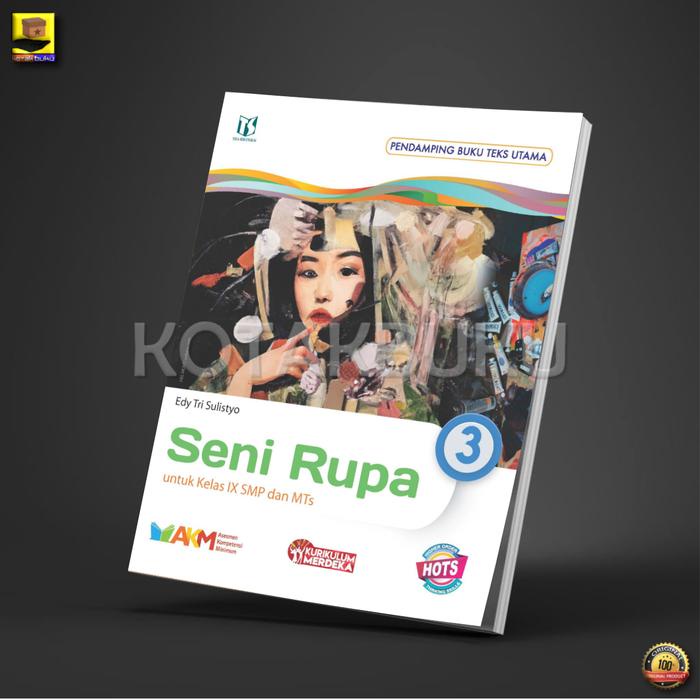 

SALE !!! BUKU SENI RUPA KELAS 7 8 9 SMP / SENI RUPA SMP / KURIKULUM MERDEKA / PLATINUM READYY