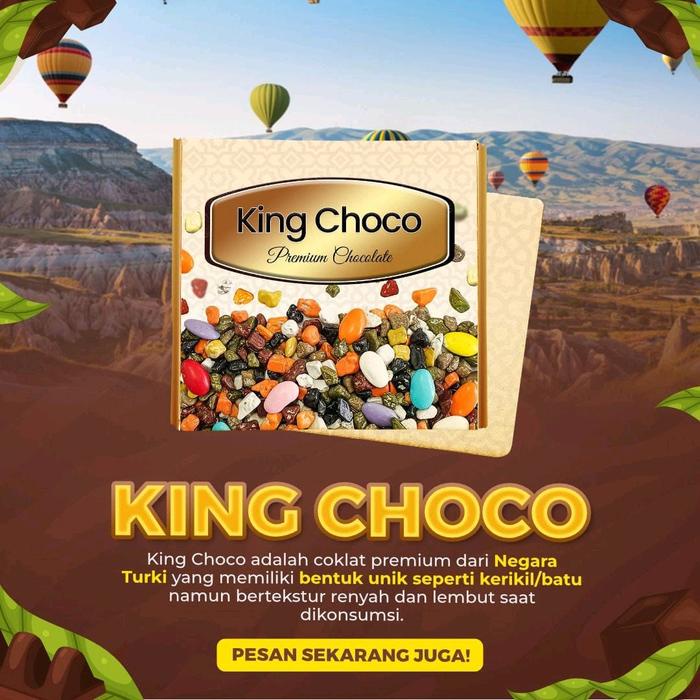 

SALE !!! KING CHOCO COKLAT KERIKIL PREMIUM TURKI READYY