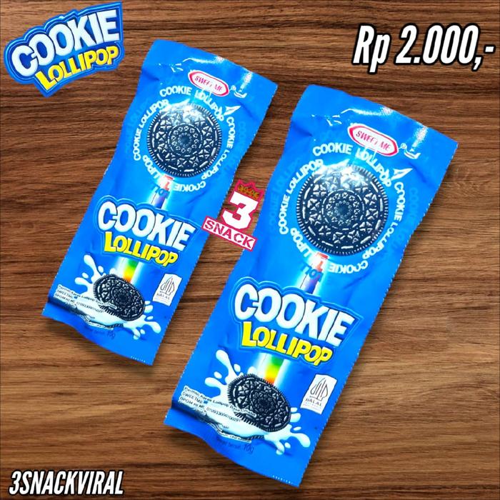 

SALE !!! PERMEN OREO COOKIE LOLIPOP 1 BOX ISI 30 PCS READYY