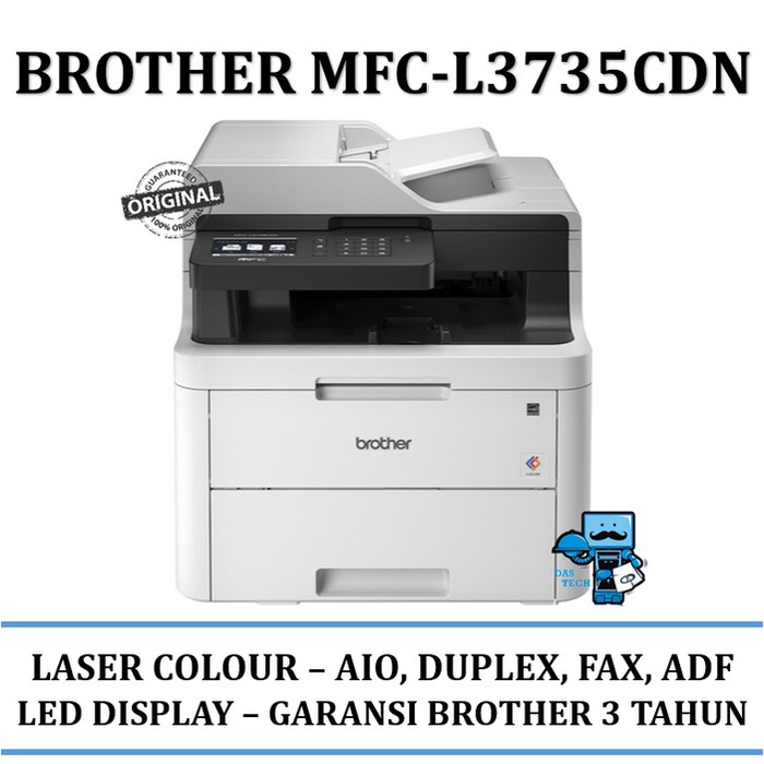 Printer Laser Colour Brother MFC-L3735CDN - Kami Dealer Resmi
