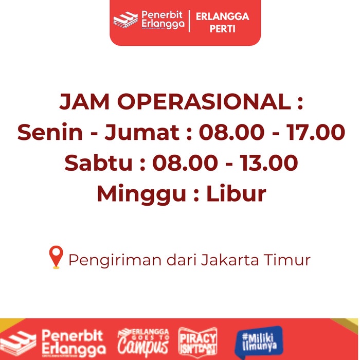 

SALE !!! [ERLANGGA OFFICIAL] BUKU REFERENSI MAHASISWA: STATISTIK EDISI 8 JILID 1 & JILID 2 - J.
