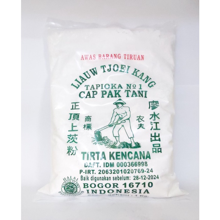 

Tersedia Sagu Tani Liau Tjoe Kang 1kg - Tepung Tapioka / Tapioca