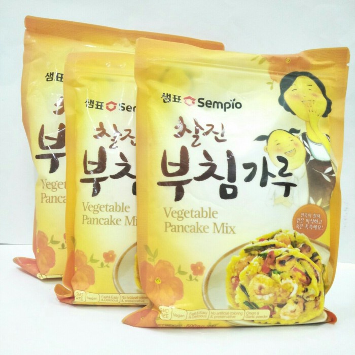 

Tersedia Tepung Aneka Sayuran /Vegetable Pancake Mix 500gr