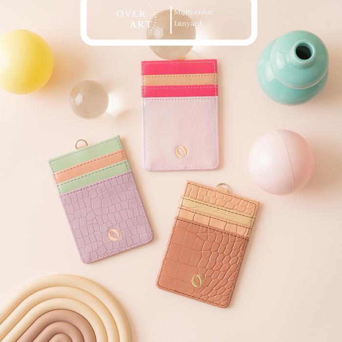 

DISKON OVERART MULTI-COLOR LANYARD - NAME TAG READYY