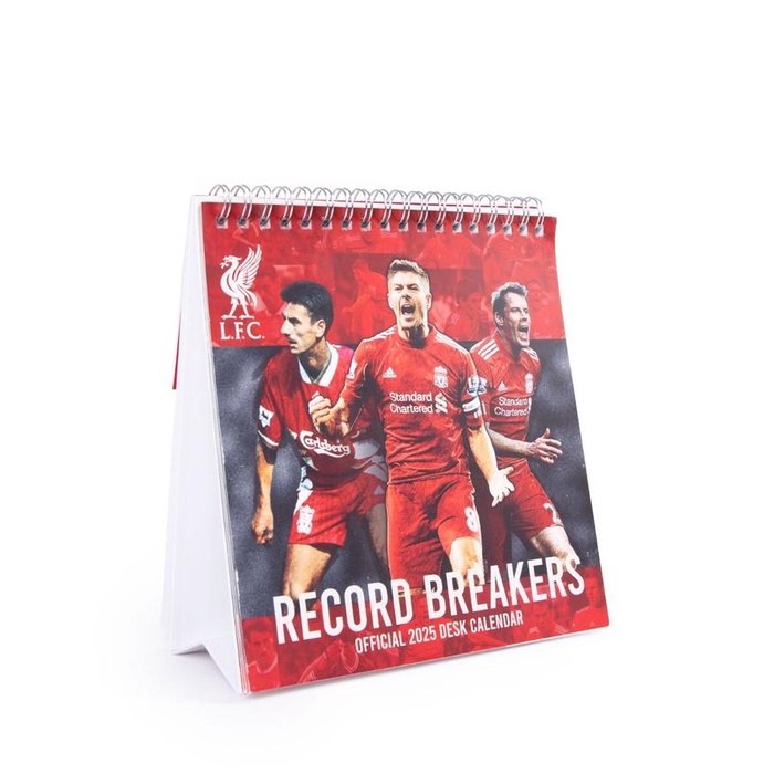 

DISKON LIVERPOOL FC DESK CALENDAR 2025 - OFFICIAL LFC ACCESSORIES KALENDER READYY