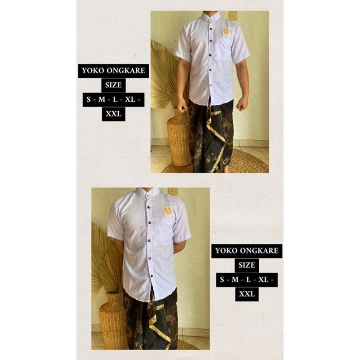 PROMO SPECIAL Baju Yoko Pria Baju Adat Bali Terlaris