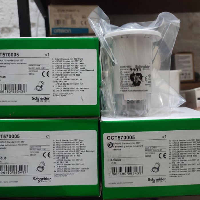 SALE !!! SENSOR GERAK CCT570005 ARGUS STANDARD MINI 360 SCHNEIDER READYY