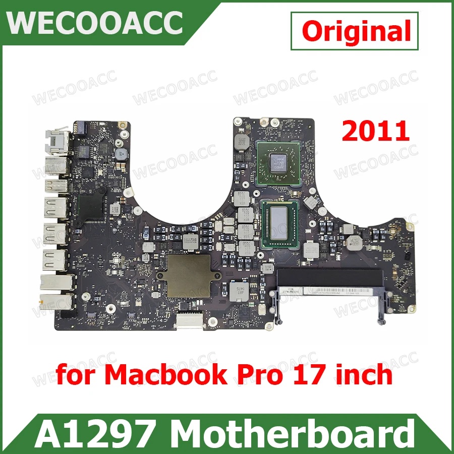 MB Original A1297 Motherboard For Macbook Pro 17" A1297 Logic Board Core i7 820-2914-A 820-2914-B201