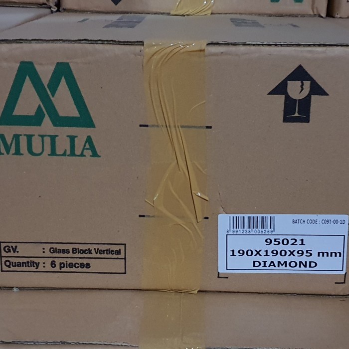 Kaca GlassBlock MULIA DIAMOND 95021 / Glassblok Glass Block Gojek