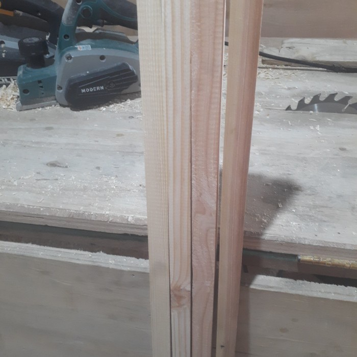 Kayu Reng 2x2 List Jati Belanda Wall panel