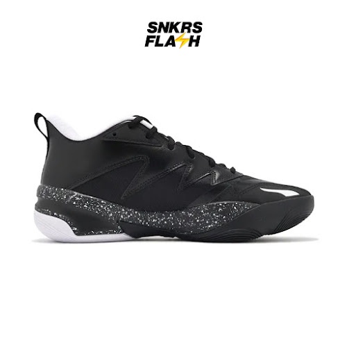 PUMA Genetics Speckle Black White Sepatu Basket Pria - 31040502 - Size 47