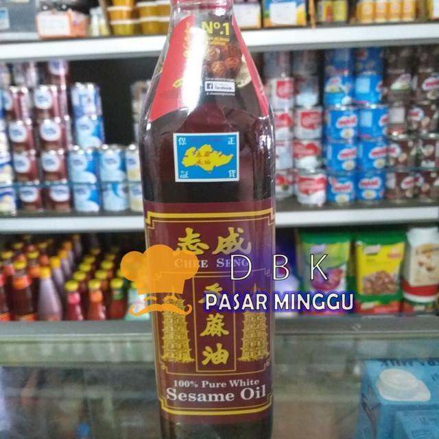 Minyak Wijen Chee Seng Pagoda Sesame Oil 750Ml Best Seller