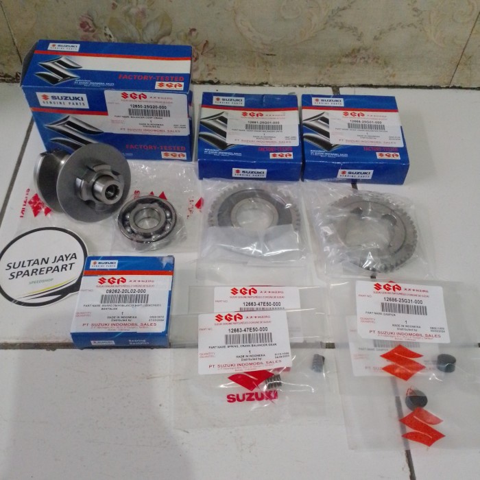 BALANCER SET SUZUKI SATRIA FU KARBU ORI SGP
