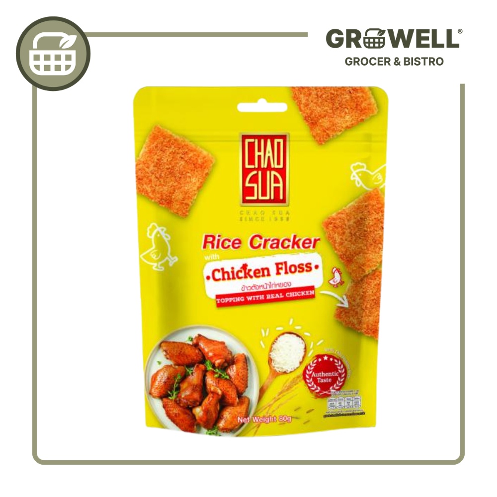 

CHAO SUA RICE CRACKER WITH CHICKEN FLOSS 80GR