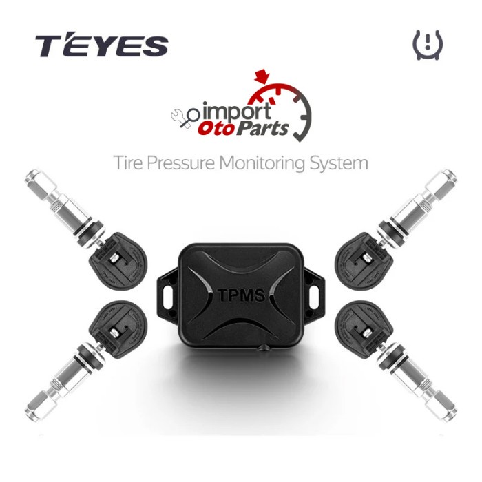 Teyes Tyre Pressure Monitoring System Tekanan Ban