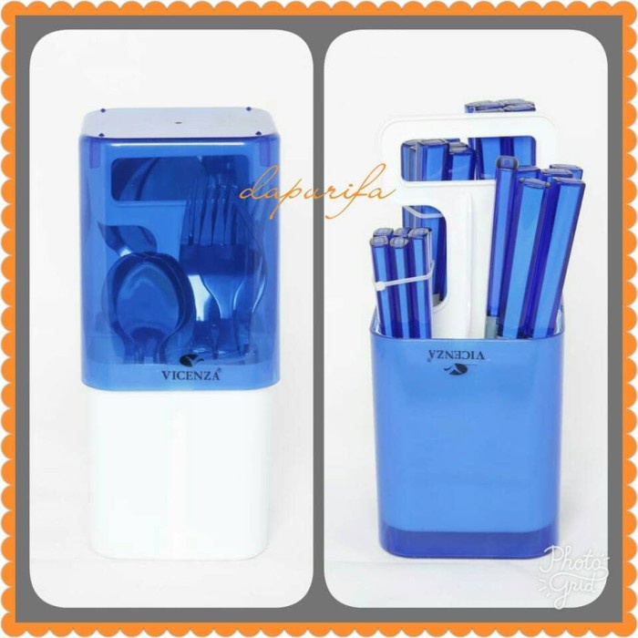 SENDOK MAKAN VICENZA STAINLEES STEEL CUTLERY SET V241C TERLARIS/TERMURAH/TERPOPULER
