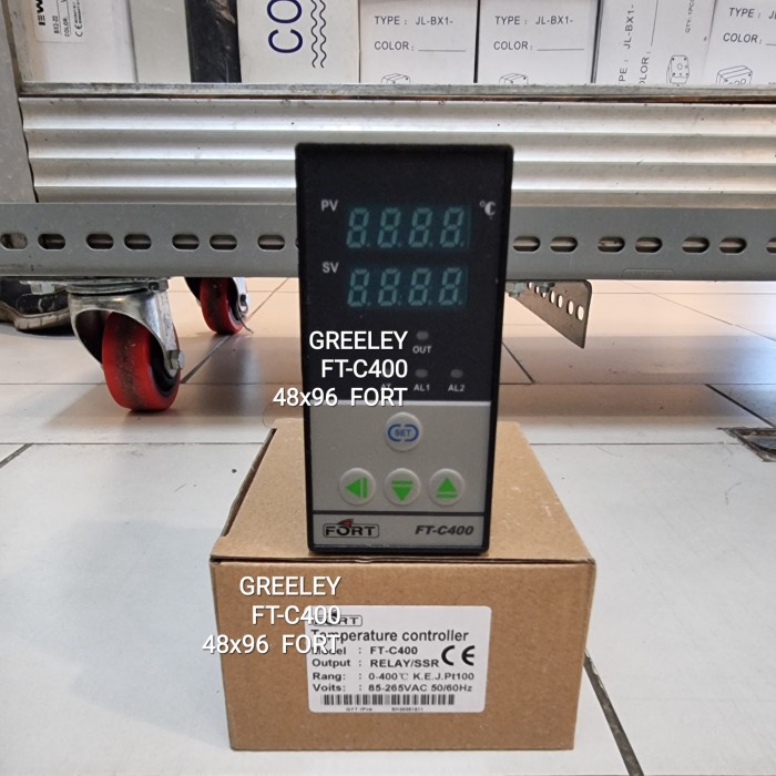 TERLARIS TEMPERATURE CONTROLLER FT-C400 48X96 MERK FORT