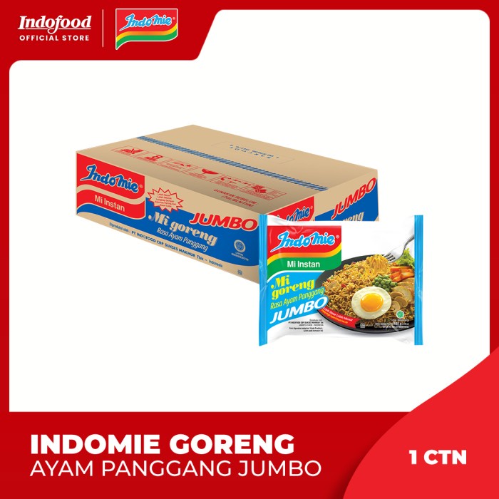 

Wdo - 1 Ctn - Indomie Goreng Ayam Panggang Jumbo