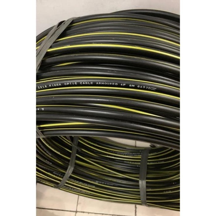 Netviel Kabel FO 4 Core SM Outdoor Direct Buried Double Jacket 9/125um