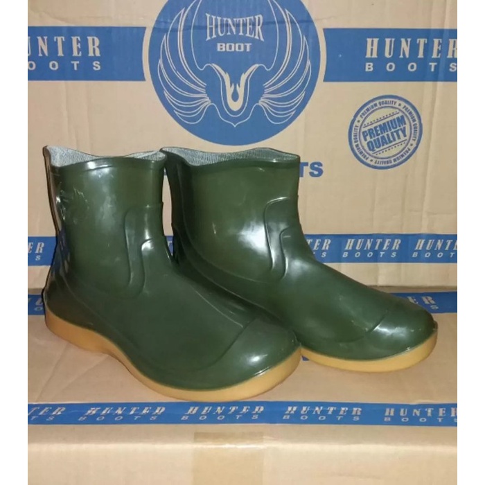 Sepatu Boots Karet HUNTER RELAKS Hijau