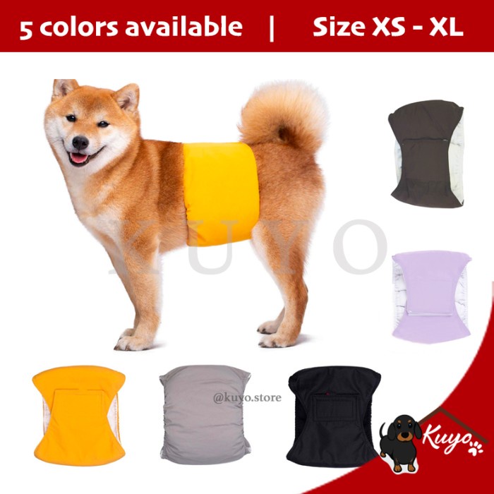 Manner Belt Pants Male Dog Waterproof Celana Anjing Jantan Bisa Dicuci