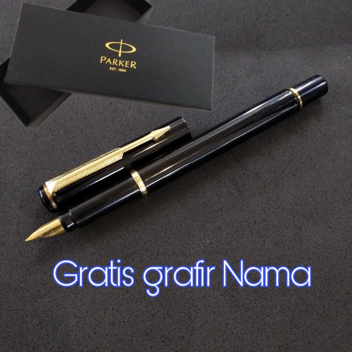 

Best Seller Pulpen Parker Fountain Pen Mewah Dan Exclusive Gratis Grafir Nama
