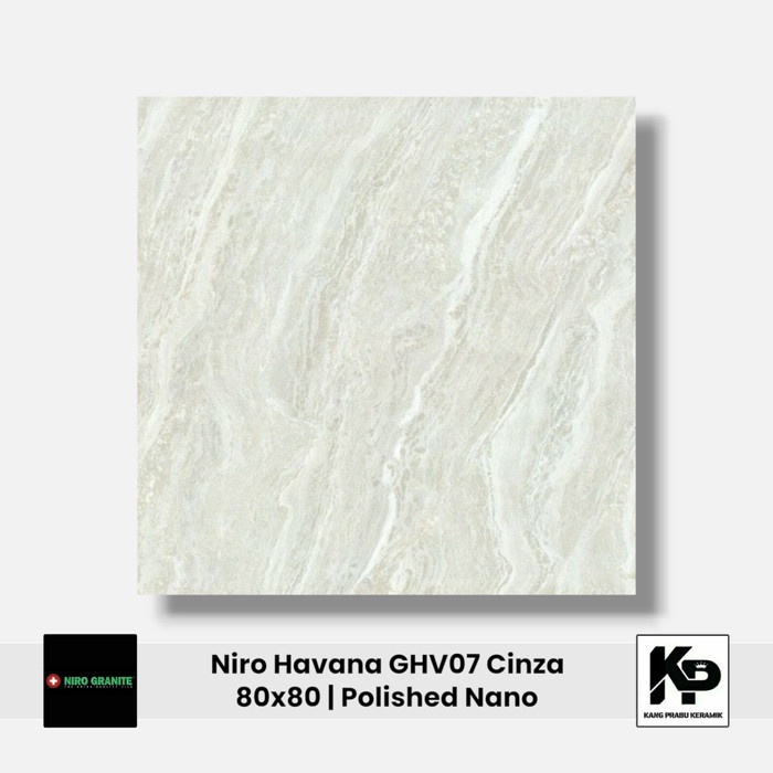 Granit NIRO GRANITE GHV07 Havana Cinza 80x80
