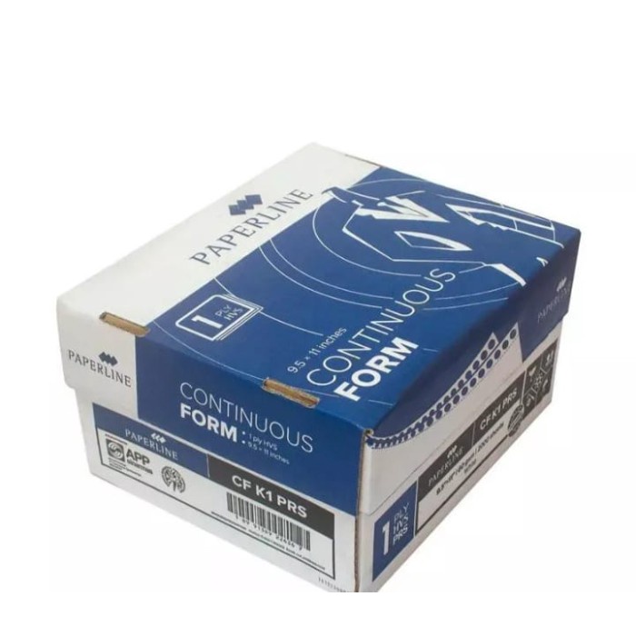 

Terbaru!! Continuous Form 1 Ply Sidu / Paperline Cod