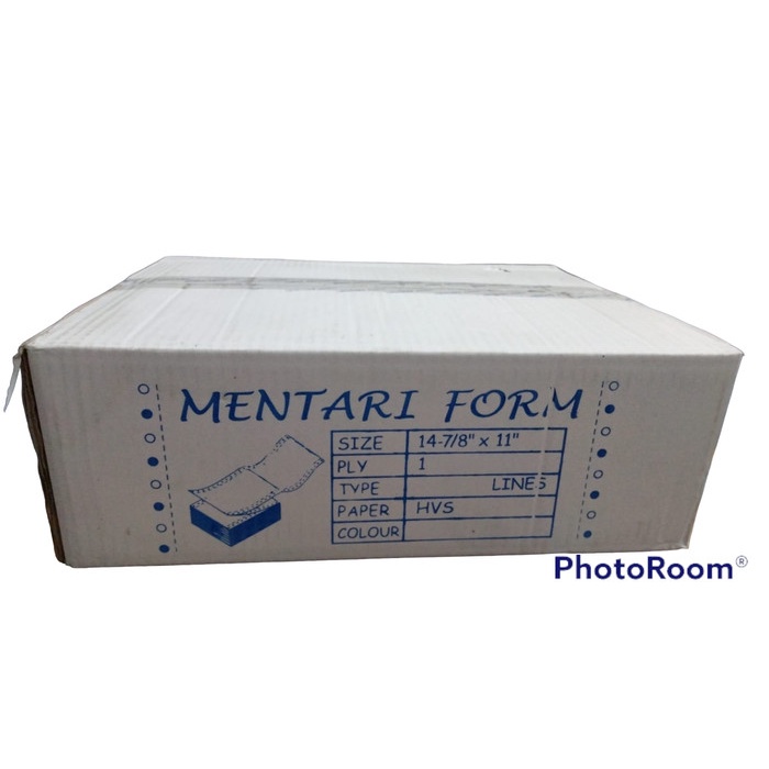 

Produk Viral Kertas Continuous/Continous Form 1 Ply, 1 Rangkap B1 Hvs Garis Packing Aman
