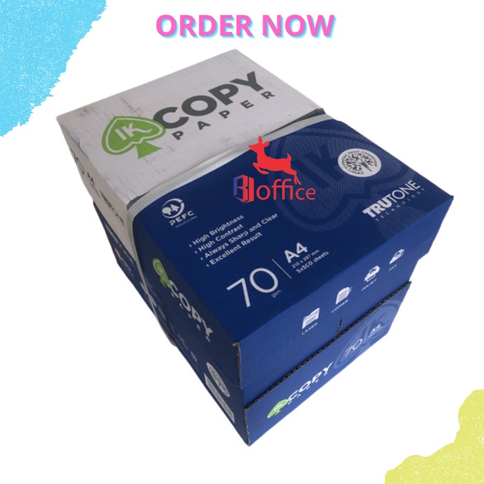 

Promo Ik Copy Kertas Hvs 70 Gram A4 Murah Per Box Packing Aman