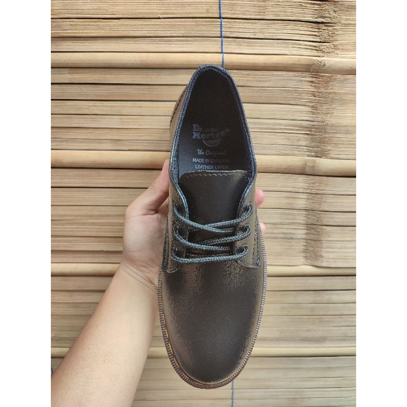 TERBARU Dr Martens Low Boots Original unisex pria wanita Sepatu dokmar 3 hole