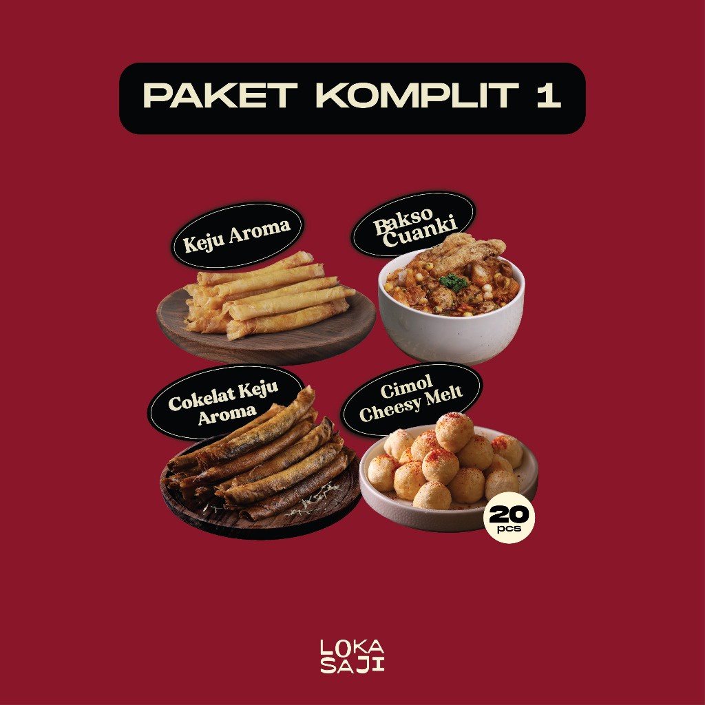 

LOKASAJI - Paket Komplit 1