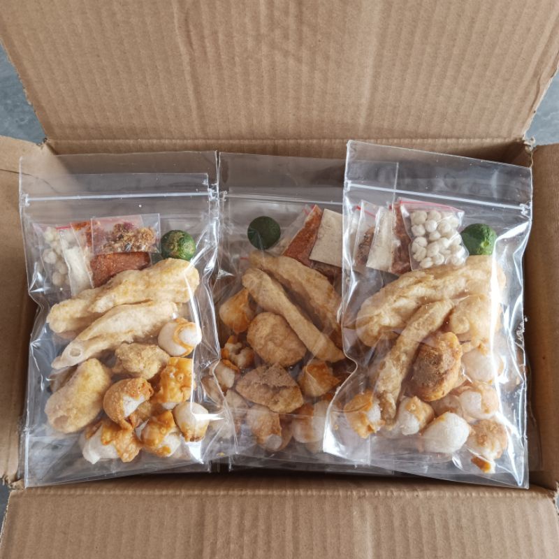 

(Ready stok)22pcs cuanki instan Lemburkuring paket sultan, banyaaak