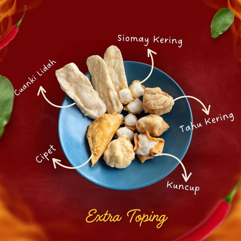 

Seblak instan premium 1 pcs + Extra toping cuanki (BANG SATRIA SEUHAH) Pedas Food