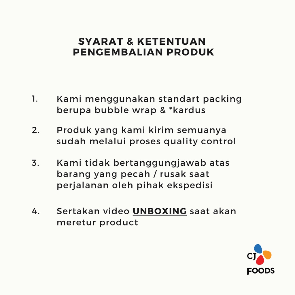 

HETBAHN Nasi Putih Instan 300 Gram