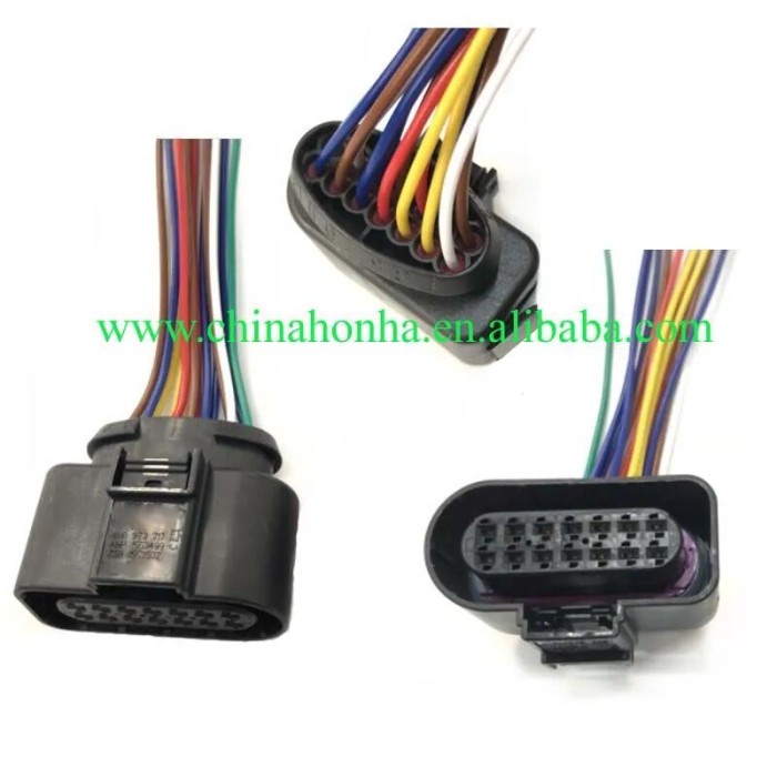 1pcs14-hole 1.5mm car connector for gearbox body gearbox wiring