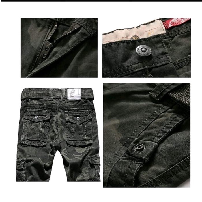 Celana Cargo Import//Celana Loreng Panjang Pria//Celana Gunung//Celana Pdl Pria//Free Sabuk