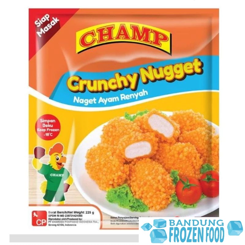 

CHAMP CRUNCHY NUGGET 225GR / Pcs