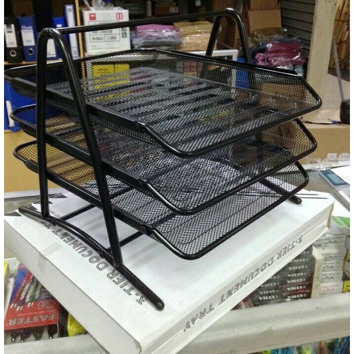 

[tmr] - PAPER TRAY BESI ( 3 SUSUN)