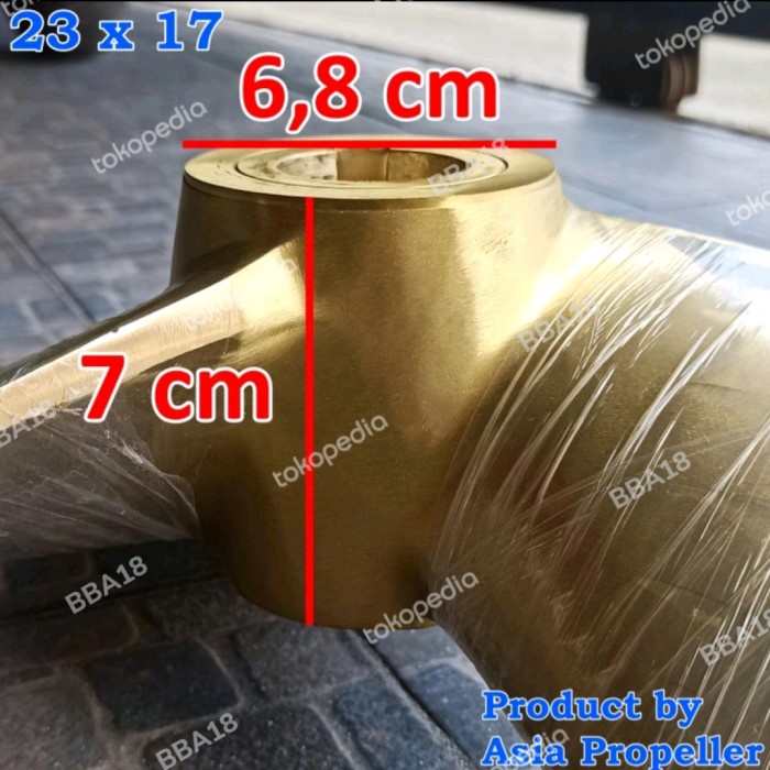 KIPAS KAPAL / BALING-BALING KAPAL / PROPELLER ASIA PROPELLER 3D 23X17